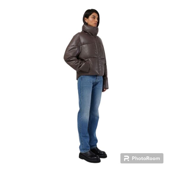 Apparis Jemma Puffer Jacket in Cocoa Womens Size XL - Picture 4 of 10